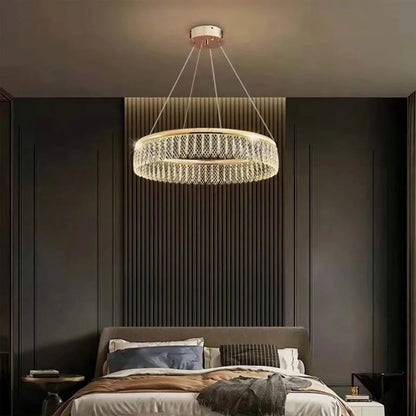 LED luster s diaľkovým ovládaním VZareef 80W, Golden