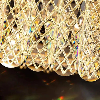 LED luster s diaľkovým ovládaním VZareef 80W, Golden