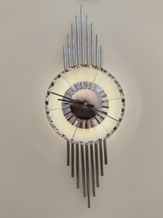 Luna dekoratívne nástenné LED svietidlo 83 W priemer 120 cm studené/neutrálne/teplé svetlo čierne