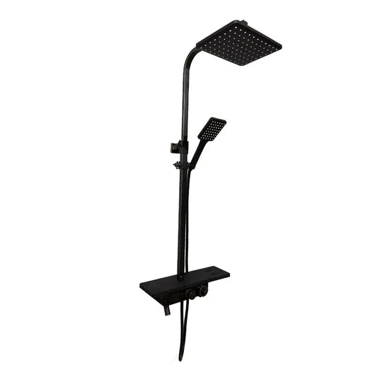 Coloana Dus Afisaj LCD Inox Negru SJG/008 Default Title Alessandro Design