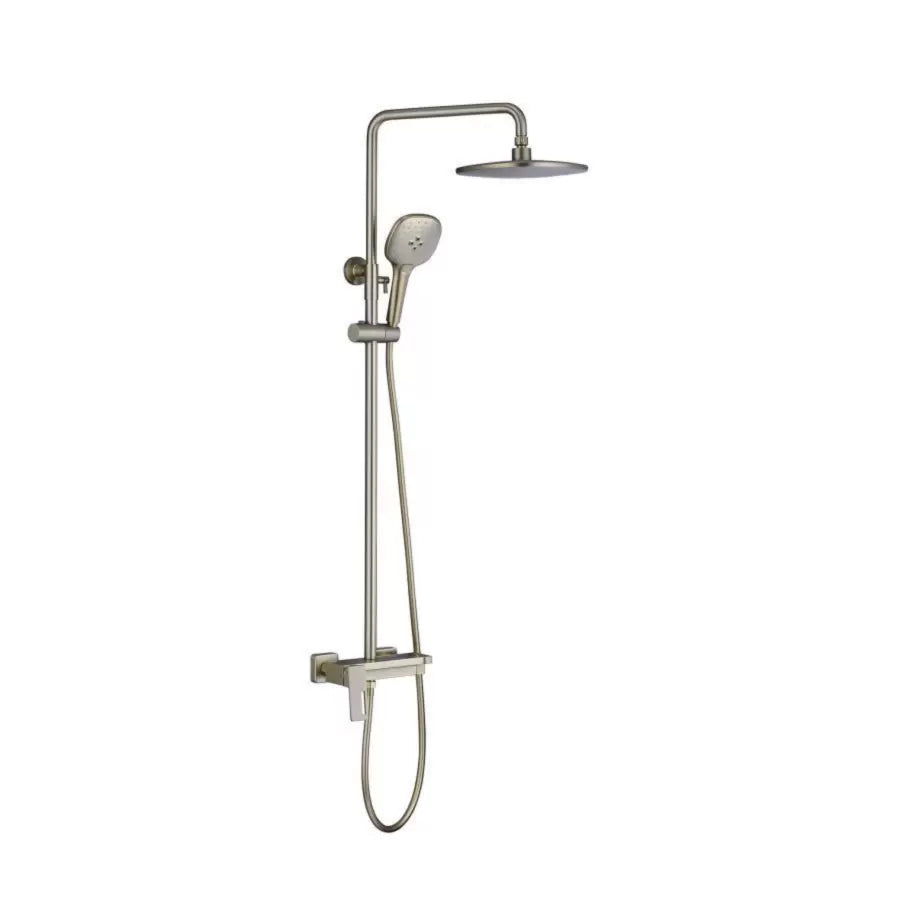 Sprchovací stĺpec, sanitárna mosadz, zlato, 9810d