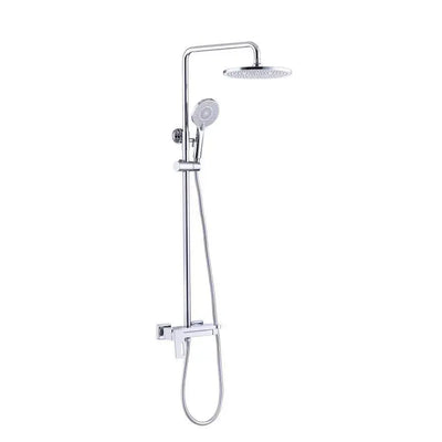 Sprchovací stĺpec, sanitárna mosadz, chróm, 9810