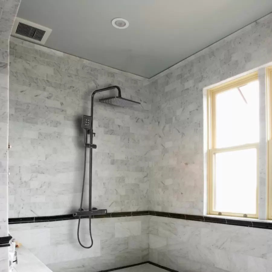 Sprchovací stĺpec, sanitárna mosadz, čierna, HC8816H