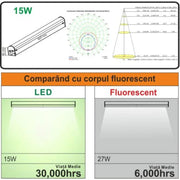 Body LED Body Evia 15W 6400K 60 cm IP44 biela