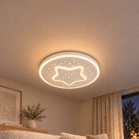 GUARENA LED luster, 18W, Studené/Teplé/Neutrálne svetlo, Biely