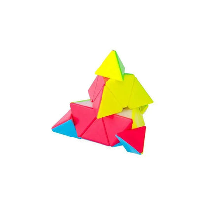 Cub Rubik, trojuholník, viacfarebný, plast