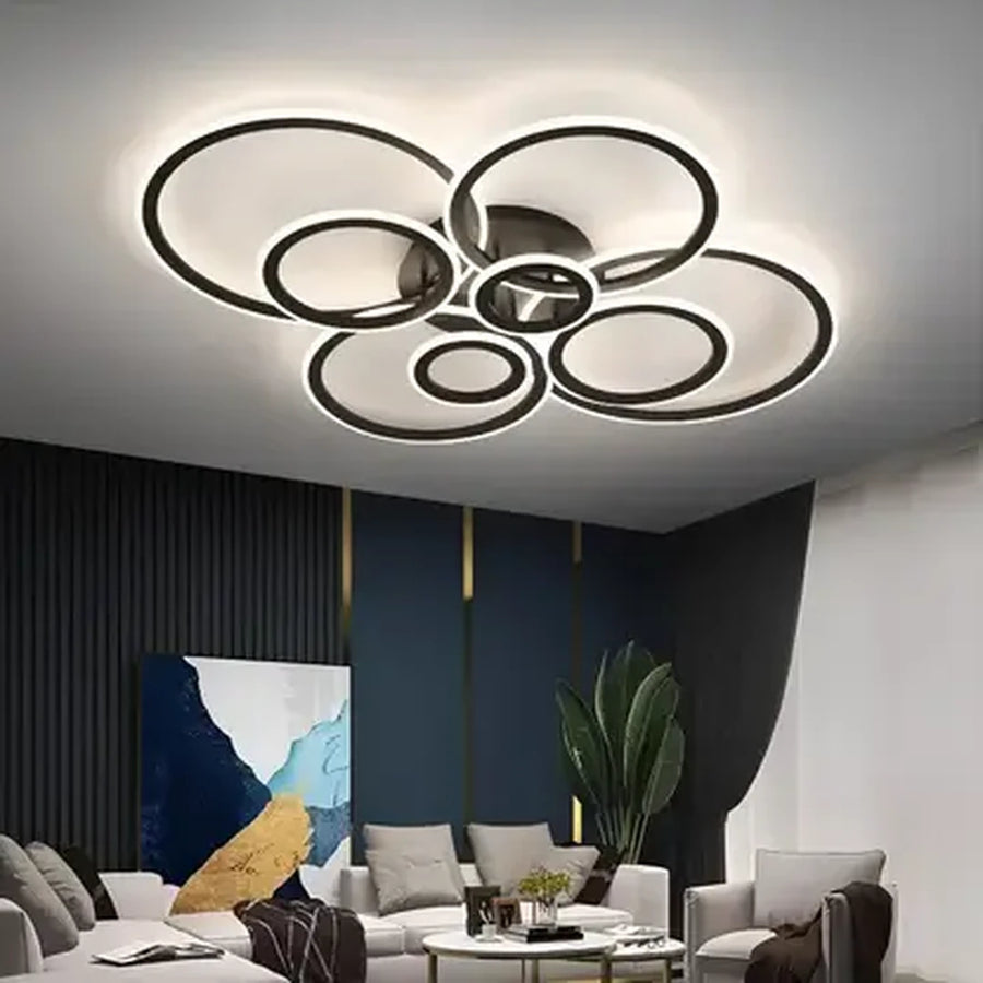 LED lulus s LED LED Betty 130W SMOLNÁ Čierna biela