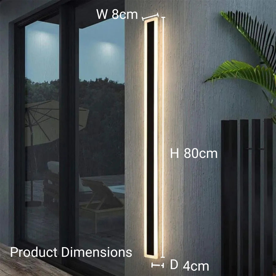 Aplikujte exteriér LED SUHA, 31W IP65, kov, čierny