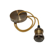 Antimized Dulie, 1*e27, kov, bronz