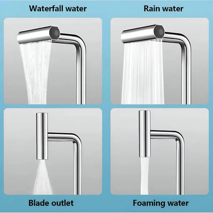 Batériu Washbasin Cabtridge Ceramic Pipa Rotary Chrome Glossy Eargtings zahŕňal EC03