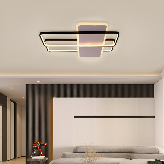 LED luster s diaľkovým ovládaním ARIANNA 75W, 3 prvky, studené/teplé/neutrálne svetlo, stmievateľné, čierne LED luster s diaľkovým ovládaním Predvolený názov Alessandro Design