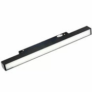 Magnetická LED mriežka 12 W neutrálne svetlo zvýšila čiernu farbu