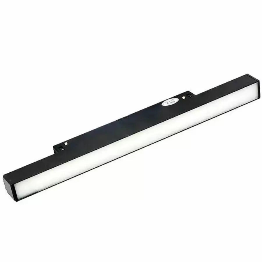 Magnetická LED mriežka 12 W neutrálne svetlo zvýšila čiernu farbu