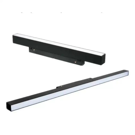Magnetická LED mriežka 12 W neutrálne svetlo zvýšila čiernu farbu