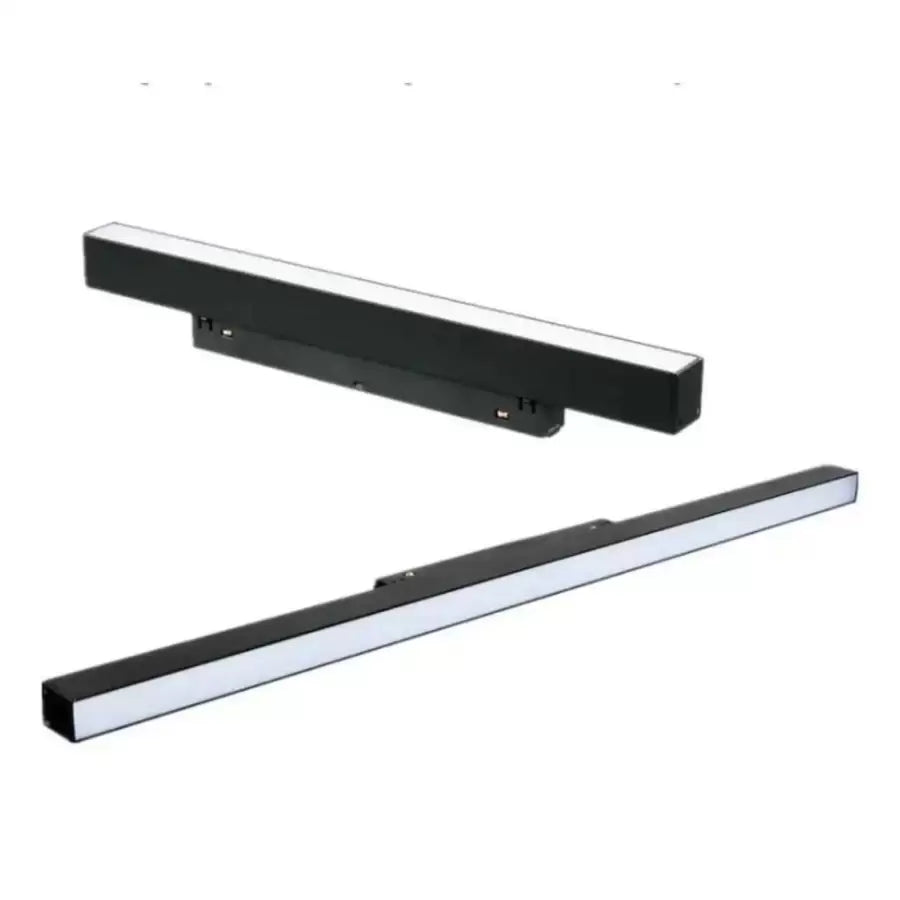 Magnetická LED mriežka 12 W neutrálne svetlo zvýšila čiernu farbu