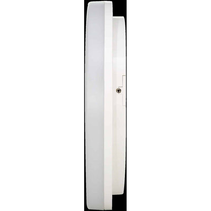 Okrúhle LED stropné svietidlo, 24 W, 17 cm, 6000 K, biely kov – studené svetlo