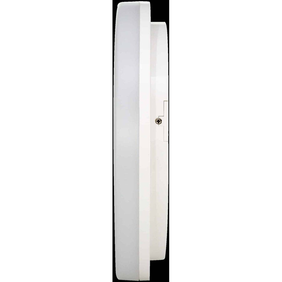 Okrúhle LED stropné svietidlo, 24 W, 17 cm, 6000 K, biely kov – studené svetlo