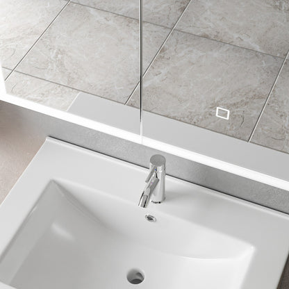Kabinet Laura s LED zrkadlom DBP122 60x70 biela