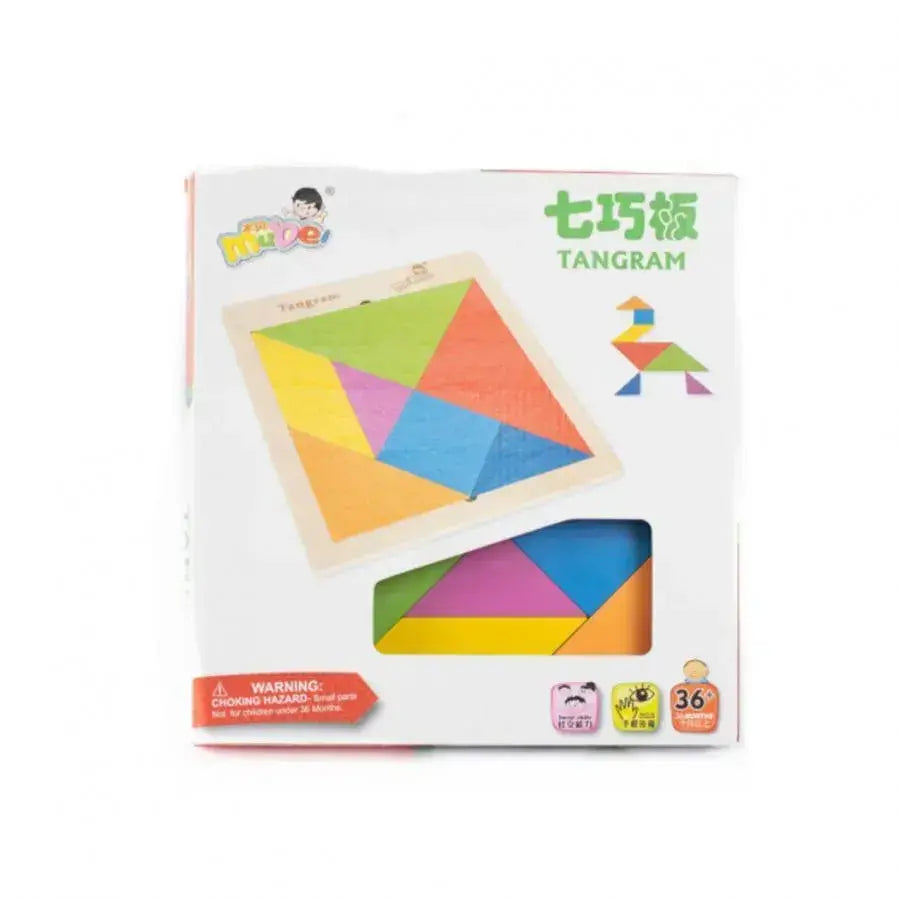 Vzdelávacia hra Tangram, 8 kusov, viacfarebné, PG-L08