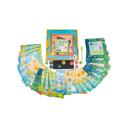 Hra puzzle s lesnými zvieratami, 60 kusov, viacfarebné