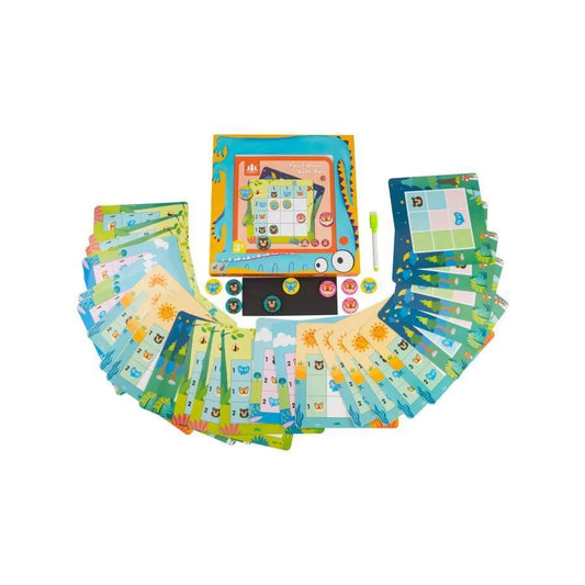 Hra puzzle s lesnými zvieratami, 60 kusov, viacfarebné