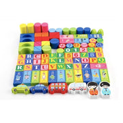 Hra puzzle na objavenie mesta, viacfarebné, drevo