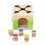 Montissori Multivori Multifultial Educative Toy Typ of Magic Lock Cube, 6 kusov, viacfarebné a kovové