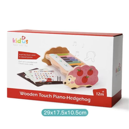 Interaktívny klavír typu hračky Cantaret, Wood a Plast Hedgehog