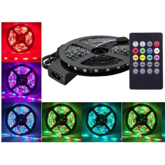 Kit LED skupina R5050 RGB s hudbou 14,4 W/M 12V IP20