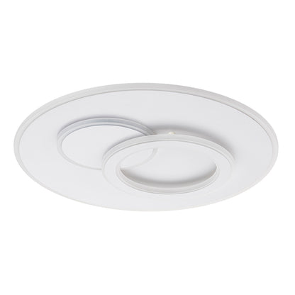 LED luster s diaľkovým ovládaním nolux luminosa, 120 W, 3 kruhy, studené/horúce/neutrálne svetlo, nestabilné, biele