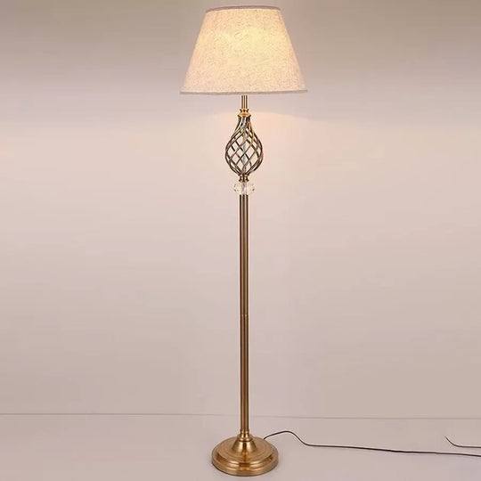 Brixton Stojacia lampa 1x E27 zlatá veioze & Stojacia lampa Predvolený názov Alessandro Design