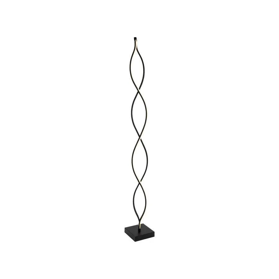 LED LED LAD PISCICE, 120W, studené/horúce/neutrálne svetlo, kov a akryl, čierna