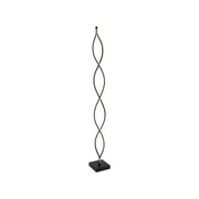 LED LED LAD PISCICE, 120W, studené/horúce/neutrálne svetlo, kov a akryl, čierna