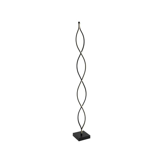 LED LED LAD PISCICE, 120W, studené/horúce/neutrálne svetlo, kov a akryl, čierna