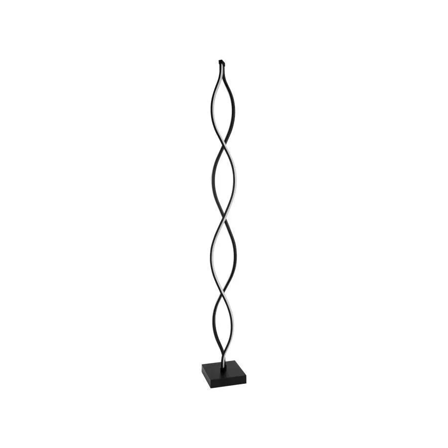 LED LED LAD PISCICE, 120W, studené/horúce/neutrálne svetlo, kov a akryl, čierna