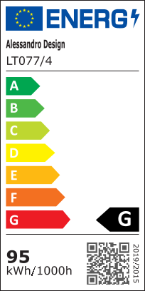 Lustra LED cu telecomanda si cristal NOVA RHOMBA RGB 95W, 4 Patrate, lumina Rece/Calda/Neutra, Dimabila, Crom Lucios Lustre LED & Cristale Default Title Alessandro Design