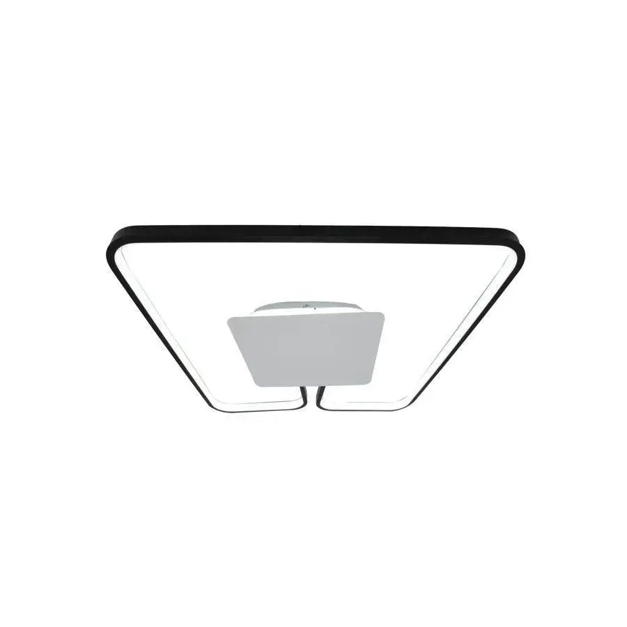 Luster Anka s diaľkovým ovládaním, 106W, davable, čierna