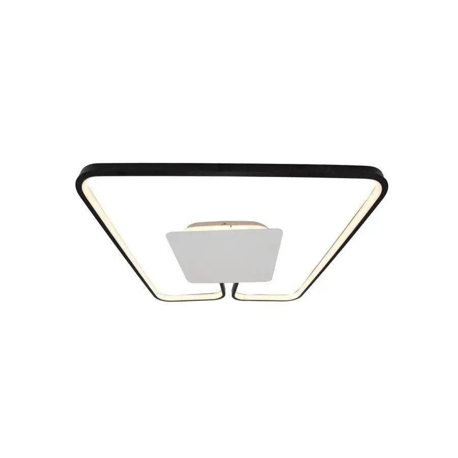 Luster Anka s diaľkovým ovládaním, 106W, davable, čierna
