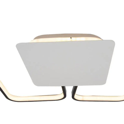 Luster Anka s diaľkovým ovládaním, 106W, davable, čierna