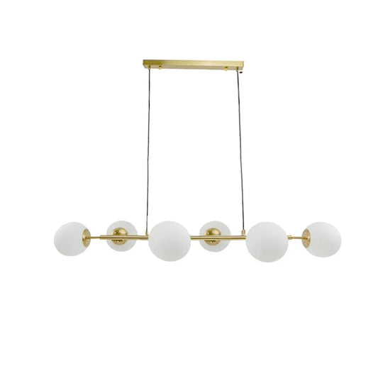 Capris Luster, 6x E27, Metal, Gold Moderné lustre Predvolený názov Alessandro Design