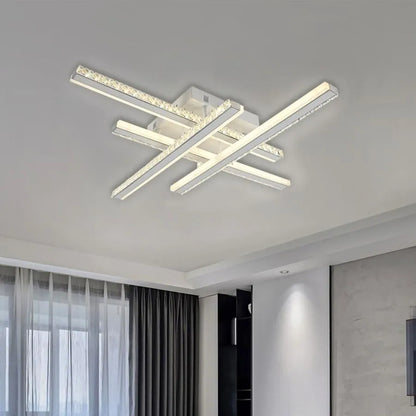 LED LED LED LED Abigaia s diaľkovým ovládaním, 2,4 GHz, 136W, akrylové, biele