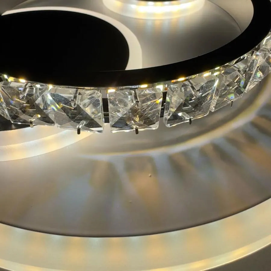 LUST LED Andrea 30W čierna biela