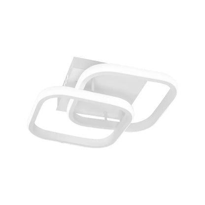 LED LED vrcholová matrica superponovaná kosoštvorcami, 44 W, 2 kosoštvorcami, studené/horúce/neutrálne svetlo, biele