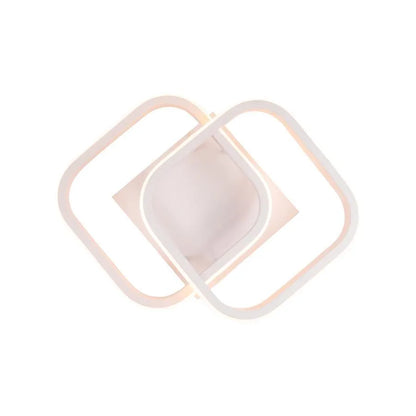 LED LED vrcholová matrica superponovaná kosoštvorcami, 44 W, 2 kosoštvorcami, studené/horúce/neutrálne svetlo, biele