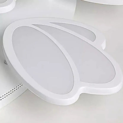 LED luster s diaľkovým ovládaním tulipánu, 47 W, 3 okvetné lístky, studené/horúce/neutrálne svetlo, nestabilné, biele