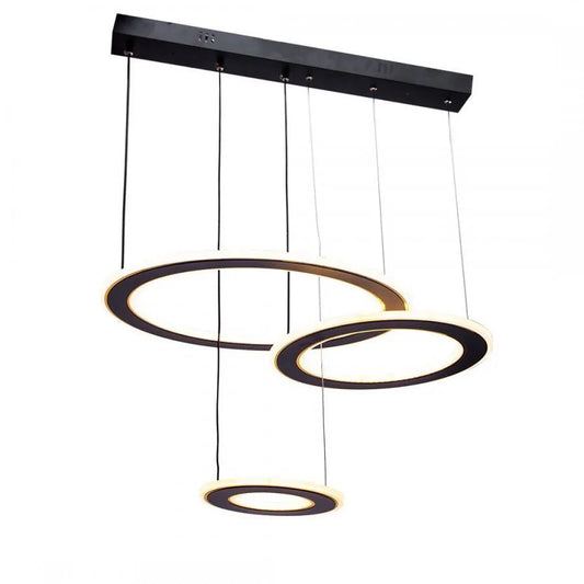 LED LED BIANCA 99W čierna s diaľkovým ovládaním