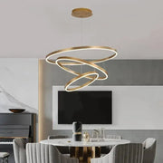 LED LED Casiana s diaľkovým ovládaním, 130W, zlatý, vyhodený