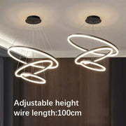 LED LED Casiana s diaľkovým ovládaním, 130W, čierna, vyhoditeľná