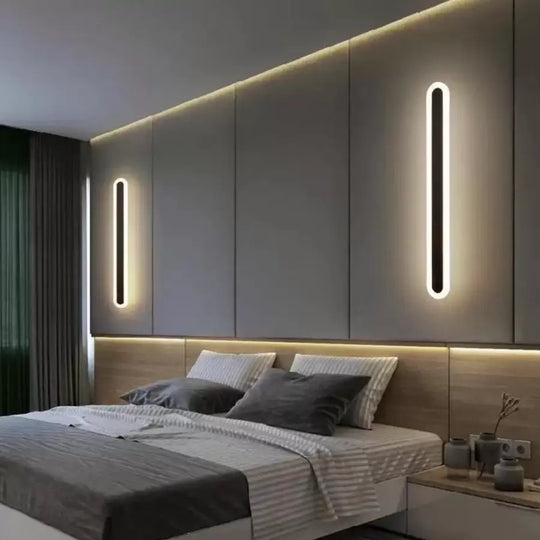 Kaspické LED nástenné svietidlo 15W Čierne Interiérové nástenné svietidlo Predvolený názov Alessandro Design