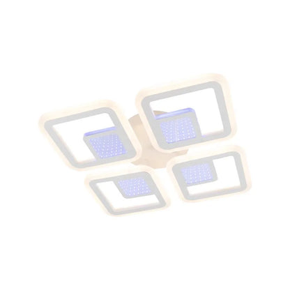 LED LED Chai 3D s diaľkovým ovládaním, 104 W, 2,4 GHz, Smumable, RGB, Acryl, White